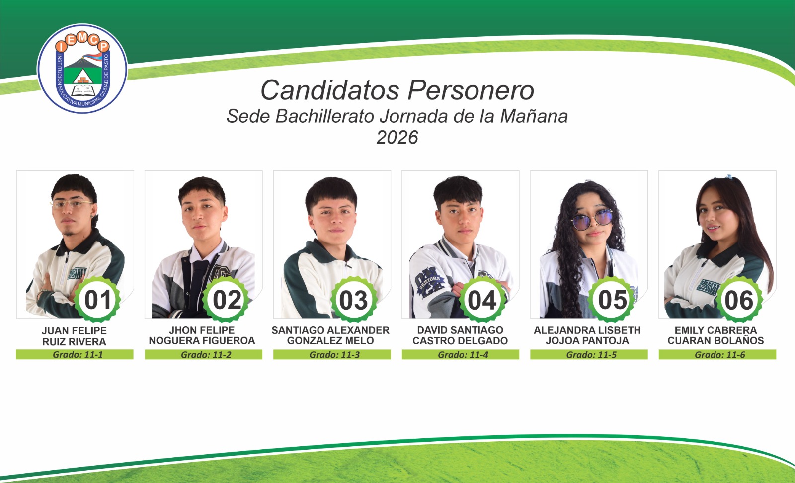 Candidatos Personero