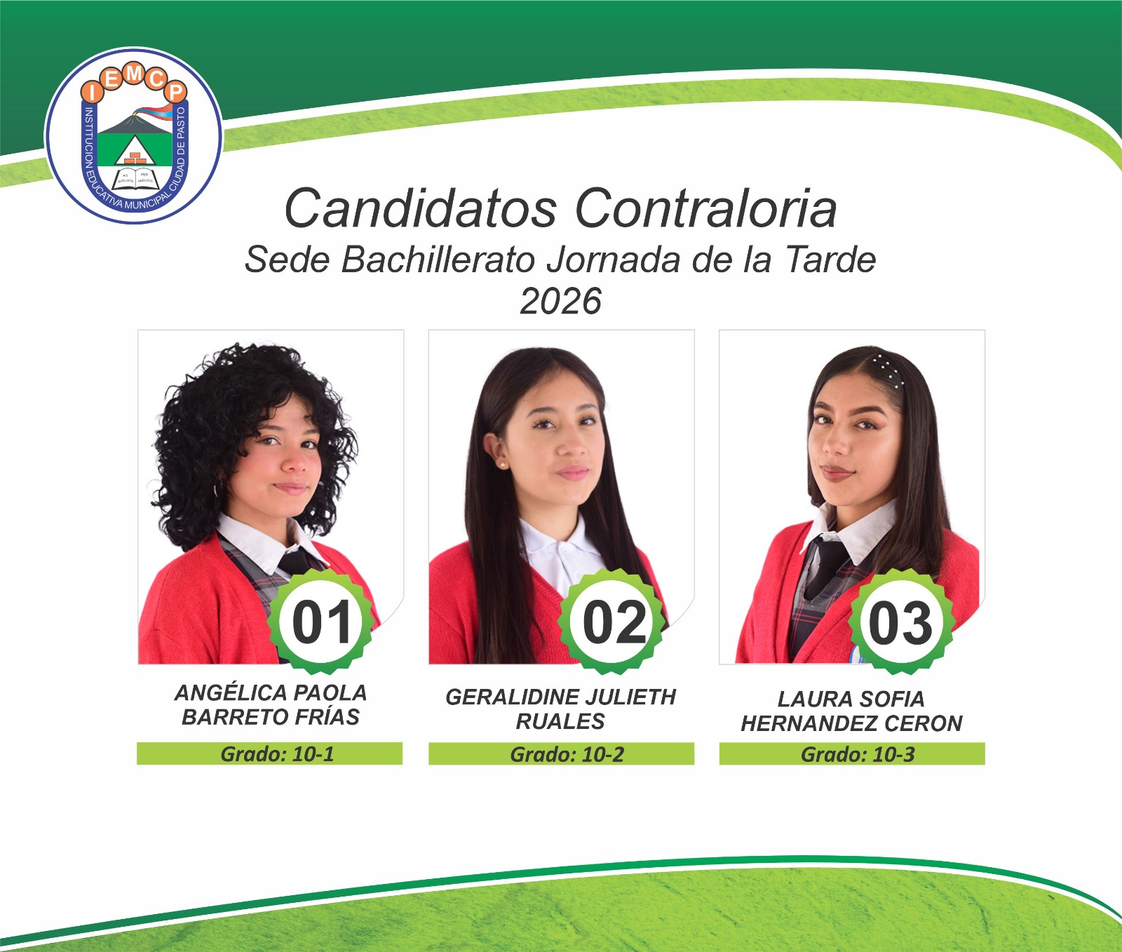 Candidatos Contraloria